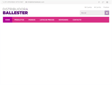 Tablet Screenshot of distriballester.com